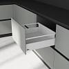 Комплект для шухляды Muller Box profi line 3D L=400 Н=95 (+1 релинг) белый - small