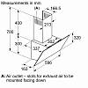 Настінна витяжка біла DWK64PJ20T Bosch, замовити - фото №7 - small