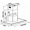 Витяжка пристінна Linea 90 Silent Inox 90см Fabiano, від виробника - фото №9 - small
