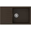 Мийка граніт Classic 86x50 XL Espresso (New) Fabiano - small