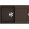 Мийка граніт Navio 79x50 Espresso Fabiano - small