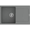Мийка граніт Navio 79x50 Grey Metallic Fabiano - small