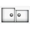 Мийка граніт Navio 86x50x20 Alpine White Fabiano - small