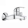 Смеситель для ванны BauCurve, настенный монтаж, хром Grohe (23599000) - small