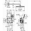 Душова система Grohtherm SmartControl Perfekt з верхнім душем Rainshower mono, хром Grohe (34865000), в Україні - фото №4 - small