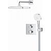 Душевая система скрытого монтажа Grohtherm Cube, хром Grohe (34871000), в Украине - фото №4 - small