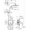 Душевая система скрытого монтажа Eurosmart Cosmopolitan из Tempesta 210 Grohe (25219001), в Украине - фото №4 - small