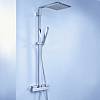 Душевая система Euphoria Cube XXL System 230 с термостатом, хром Grohe (26087000), фото - фото №5 - small