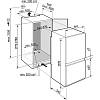 Встроенный комбинированный холодильник ICNSe 5103 Liebherr, цена - фото №6 - small