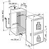 Встроенный комбинированный холодильник ICBNcx 5173 BS0 (ICBNbsci 5173) Liebherr, от производителя - фото №9 - small