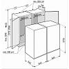 Вбудований холодильник Side-by-side IXRFS 5125 22 (SIFNSe 5128+IRBSd 5120) Liebherr, замовити онлайн - фото №8 - small
