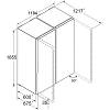 Холодильник Side-by-Side XRF 5220 22 (SFNd 5227+SRd 5220) Liebherr, замовити онлайн - фото №8 - small