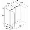 Холодильник Side-by-Side XRFsf 5220 22 (SFNsfd 5227 + SRsfd 5220) Liebherr, цена от производителя - фото №10 - small