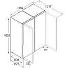 Холодильник Side-by-Side XRFsf 5225 22 (SFNsfd 5227 + SRBsfc 5220) Liebherr, цена от производителя - фото №10 - small
