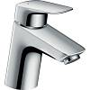 Смеситель для умывальника Logis 70 LowFlow с донным клапаном Chrome Hansgrohe (71078000) - small