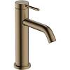 Змішувач Tecturis S 110 CoolStart для умивальника без донного клапана Bronze Hansgrohe (73312140) - small