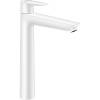 Смеситель для умывальника Talis E 240 с донным клапаном Matt White Hansgrohe (71716700) - small