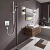 Смеситель для душа скрытого монтажа Vivenis верхняя часть, Matt White Hansgrohe (75615700), купить - фото №2 - small