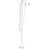 Змішувач для ванни Vivenis підлоговий, Matt White Hansgrohe (75445700) - small