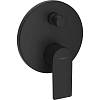 Змішувач для ванни/душу Rebris E, Matt Black Hansgrohe (72468670) - small