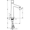 Смеситель для умывальника Talis Select S 190 с донным клапаном Chrome Hansgrohe (72044000), цена - фото №6 - small
