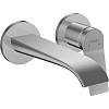 Смеситель для умывальника Vivenis настенный с изливом 195 мм Chrome Hansgrohe (75050000) - small