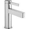 Змішувач для умивальника Finoris 100 з донним клапаном push-open Chrome Hansgrohe (76010000) - small