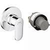 Смеситель для душа Vernis Blend 70 скрытого монтажа с mini Ibox, Chrome Hansgrohe (71663000) - small