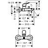 Змішувач Logis для ванни, Matt Black Hansgrohe (71400670), недорого - фото №3 - small