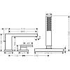 Смеситель на край ванны Tecturis E врезной на 3 отверстия из sBox Chrome Hansgrohe (73443000), недорого - фото №3 - small