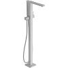 Змішувач для ванни підлоговий Tecturis E Matt White Hansgrohe (73445700) - small