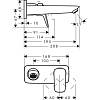 Змішувач для умивальника Logis Matt Blac Hansgrohe (71220670), купити - фото №2 - small