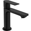 Смеситель Rebris E110 Coolstart EcoSmart+ с клапаном pop-up Matt Black Hansgrohe (72589670) - small
