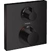 Термостат скрытого монтажа Ecostat Square 2 режима Matt Black Hansgrohe (15714670) - small