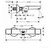 Термостат для ванни Ecostat E Chrome Hansgrohe (13123000), фото - фото №5 - small