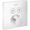 Термостат ShowerSelect Matt White Hansgrohe (15763700) - small