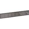 Термостат прихованого монтажу RainSelect на 4 споживача Brushed Black Hansgrohe (15382340) - small
