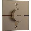 Термостат ShowerSelect Comfort E на 2 функції Bronze Hansgrohe (15572140) - small