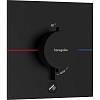 Термостат ShowerSelect Comfort E HighFlow на 1 функцію Matt Black Hansgrohe (15575670) - small