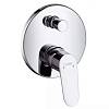 Смеситель для ванны Focus E Chrome Hansgrohe (31945000) - small