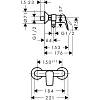 Смеситель для душа Logis Chrome Hansgrohe (71600000), купить - фото №2 - small