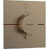 Термостат ShowerSelect Comfort E на 1 функцию Bronze Hansgrohe (15571140) - small