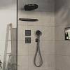 Термостат ShowerSelect Comfort Q HighFlow Brushed Black Chrome Hansgrohe (15588340), в Україні - фото №4 - small