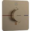 Термостат ShowerSelect Comfort Q на 1 функцію Bronze Hansgrohe (15581140) - small