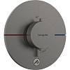Термостат прихованого монтажу ShowerSelect Comfort S HighFlow Black Chrome Hansgrohe (15562340) - small