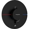 Термостат ShowerSelect Comfort S HighFlow на 1 функцию Matt Black Hansgrohe (15562670) - small