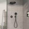 Термостат ShowerSelect Comfort S на 2 споживача зовнішня частина Matt Black Hansgrohe (15554340), купити - фото №2 - small