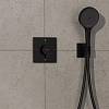 Термостат скрытого монтажа ShowerSelect Comfort E на 2 функции Matt Black Hansgrohe (15572670), купить - фото №2 - small