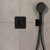 Термостат прихованого монтажу ShowerSelect Comfort Q на 2 функції Matt Black Hansgrohe (15583670), купити - фото №2 - small