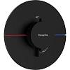 Термостат для душу ShowerSelect Comfort S HighFlow Matt Black Hansgrohe (15559670) - small